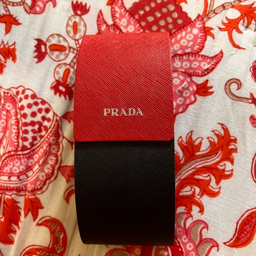 Prada Glossy Black Sunglasses - Picture 5 of 8